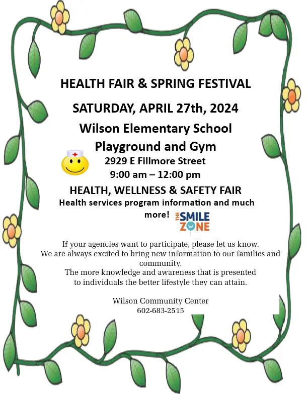 The Smile Zone | Health Fair and Spring Festival
